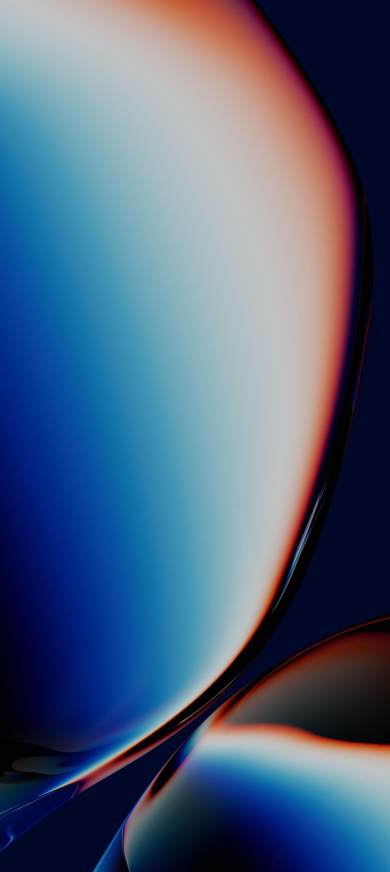 عکس زمینه اصلی Realme GT Neo 5 طرح حباب پس زمینه