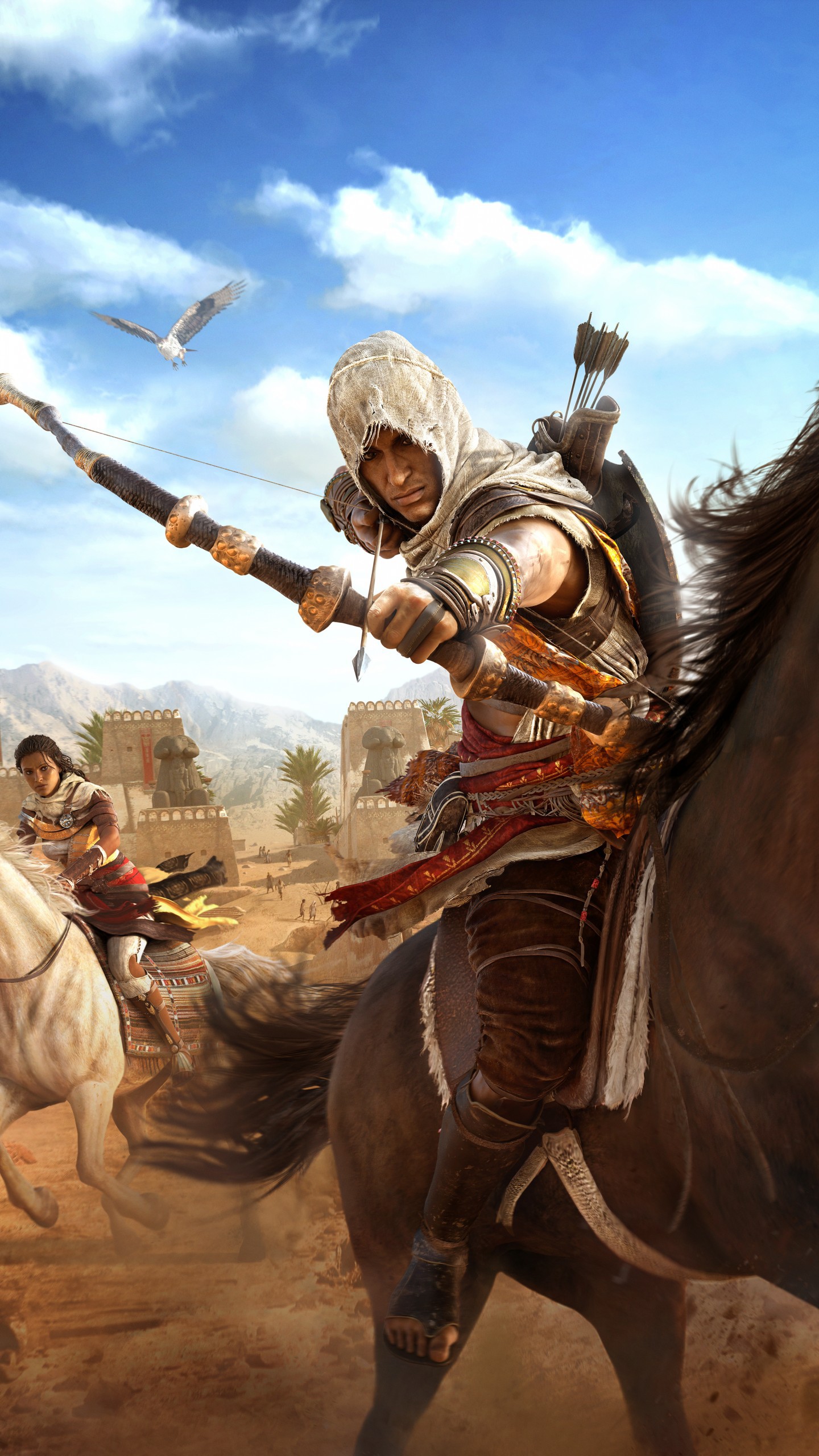 عکس زمینه بازی کامپیوتری Assassins Creed : Origins پس زمینه