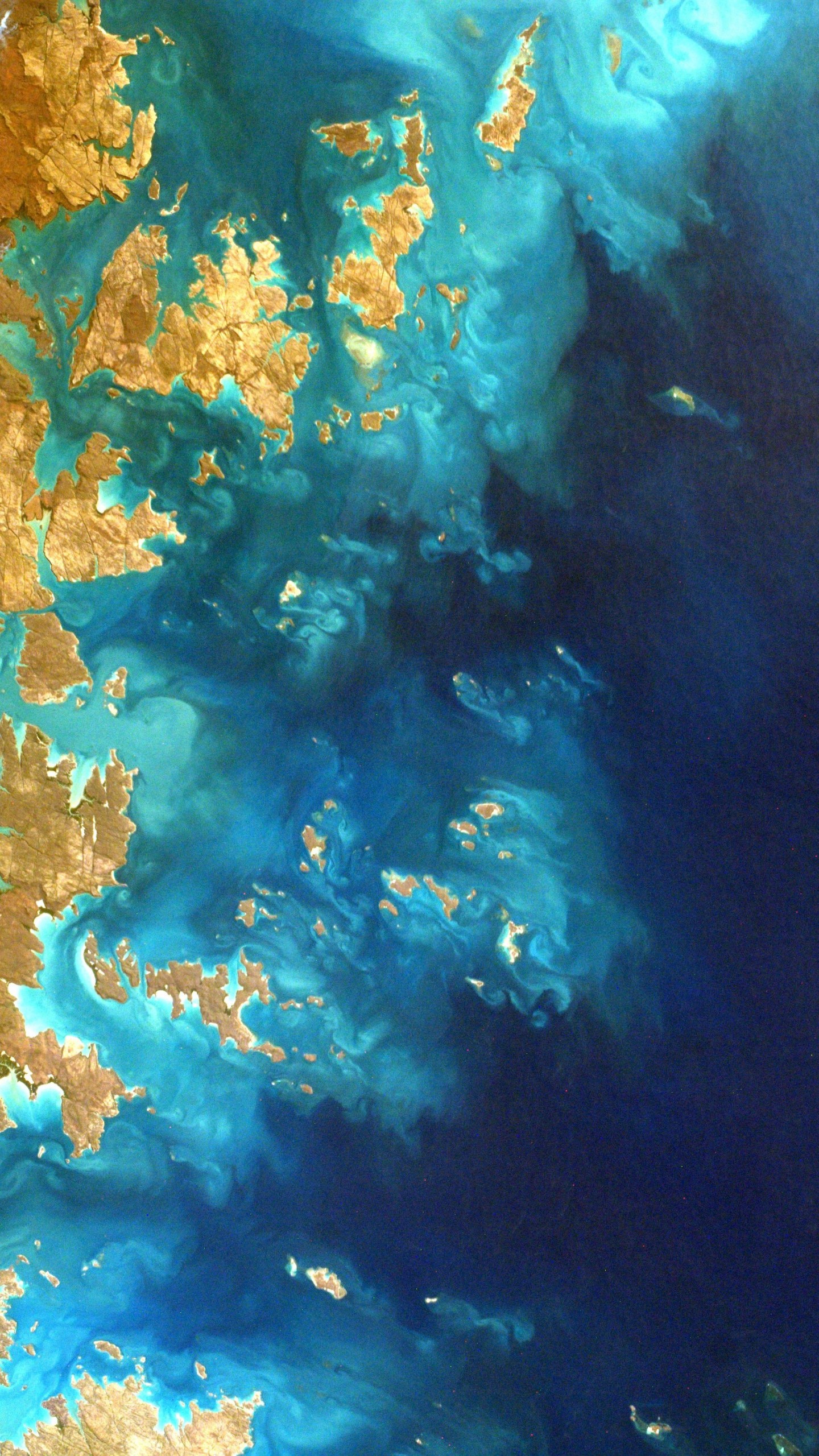 عکس زمینه پارک ملی پرنس رجنت اقیانوس هند استرالیا 4K پس زمینه