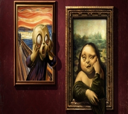 عکس هنری نقاشی برای پروفایل