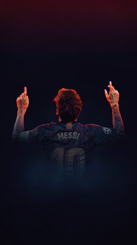 عکس زمینه لیونل مسی در لباس تیم بارسلونا
